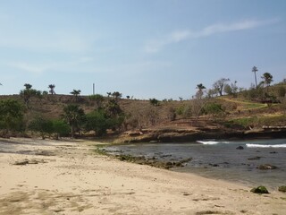 view of the beach