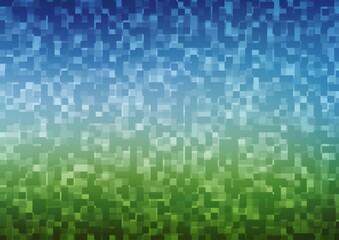 Light Blue, Green vector backdrop with rectangles, squares.
