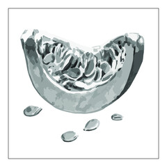 Decorative pumpkins of various shapes