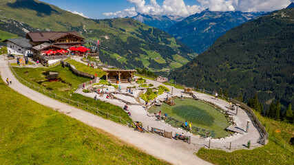 Naklejka premium Eggalm Tux im Zillertal