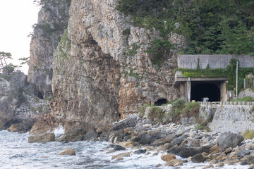 kissing tunnel Wajima Ishikawa in Japan