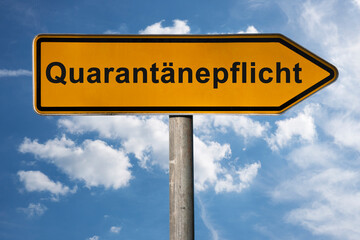 Wegweiser Quarantänepflicht