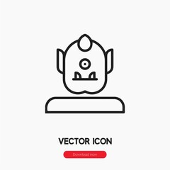 cyclops icon vector sign symbol