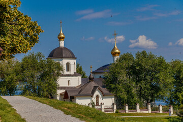 Fototapeta na wymiar Church of Constantine and Helena. Sviyazhsk.