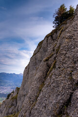 Auf dem Steinberg, ein Teil der  Nagelfluhkette