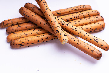  breadcrumb thin crispy grissini sticks Breadsticks 
