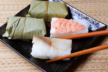 柿の葉寿司  奈良県の郷土料理