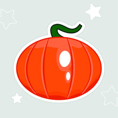 cute funny characters for Halloween. Spider. Pumpkin. Ghost. Ghosts. Bat.