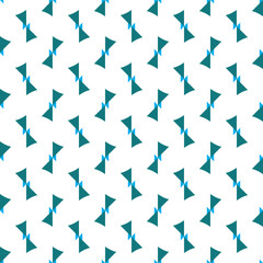 Vector seamless pattern texture background with geometric shapes, colored in blue, white colors.