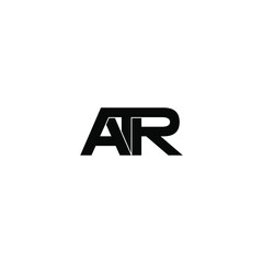 atr letter original monogram logo design