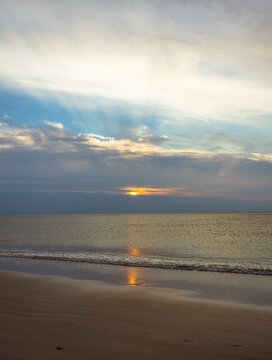 Sonnenuntergang aus Sylt