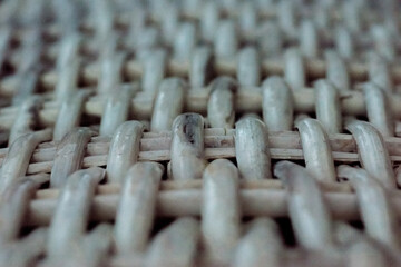 Textured background - old wicker basket