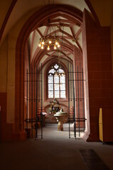 Fototapeta na wymiar Frankfurt Cathedral Kaiserdon St Bartholomaus in Germany