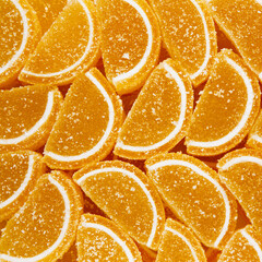 Decorative Background of marmalade candy