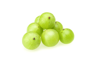 Indian gooseberry or Emblic myrabolan Asian local and high vitamin c fruit