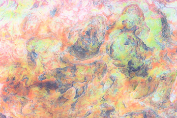 Sedimentary rocks - colourful rock layers formed through cementation and deposition - abstract graphic design backgrounds, patterns, textures