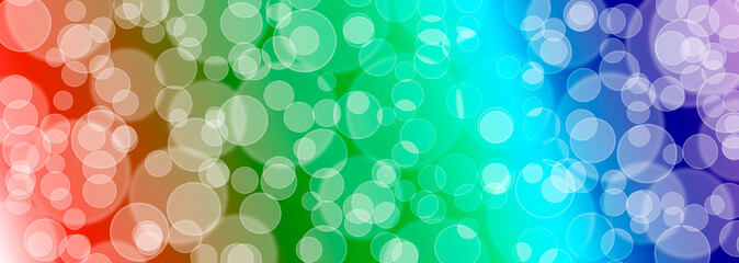 creative background from circles. soap bubbles on light. white spots on the canvas. light balls on colored background