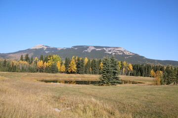 Mountains From Town, Nordegg, Alberta