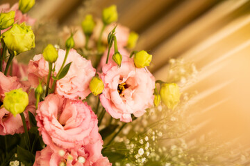 Lisianthus flowers - Wedding flower decoration - Flowers arrangement for wedding design