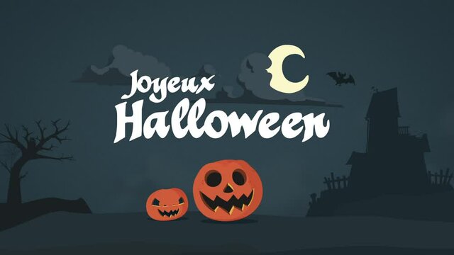 joyeux Halloween fran&ccedil;ais