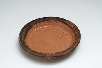 ceramic bowl bowl plate isolated on white background