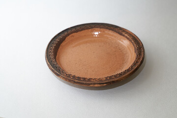 ceramic bowl bowl plate isolated on white background