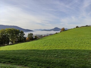 landscape in the mountains