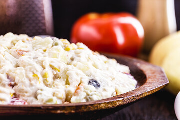 vegetable mayonnaise, Brazilian tradition and barbecue accompaniment