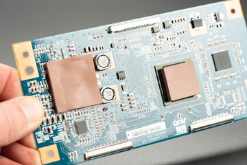 Printed circuit board of a modern electronic device