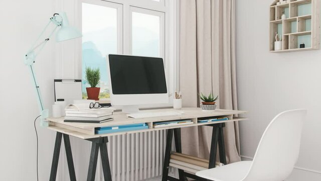 Interior Of Modern Home Office