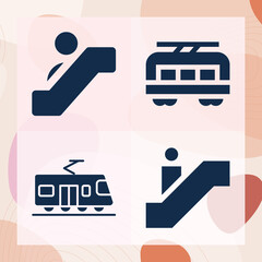 Simple set of endorsed related filled icons