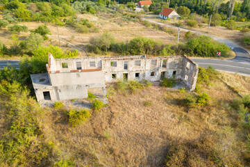 Destroyed Croation House