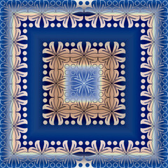 Obraz premium Abstract background, ornament for wallpaper for walls, It can be used as a pattern for the fabric, tapestry