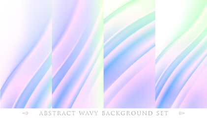 abstract colorful wave background