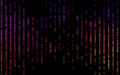 Dark Black vector texture with colored lines.