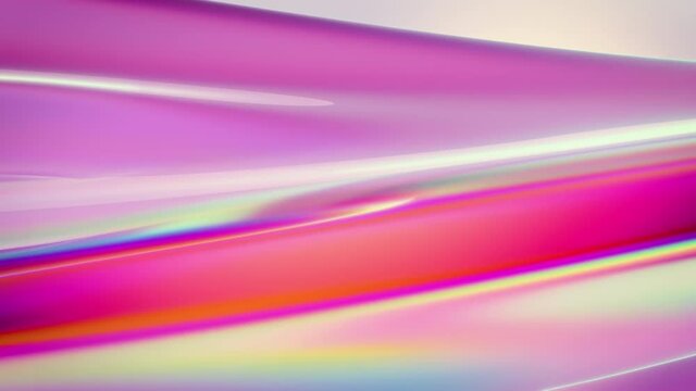 Abstract colorful chromatic glossy seamless loop background
