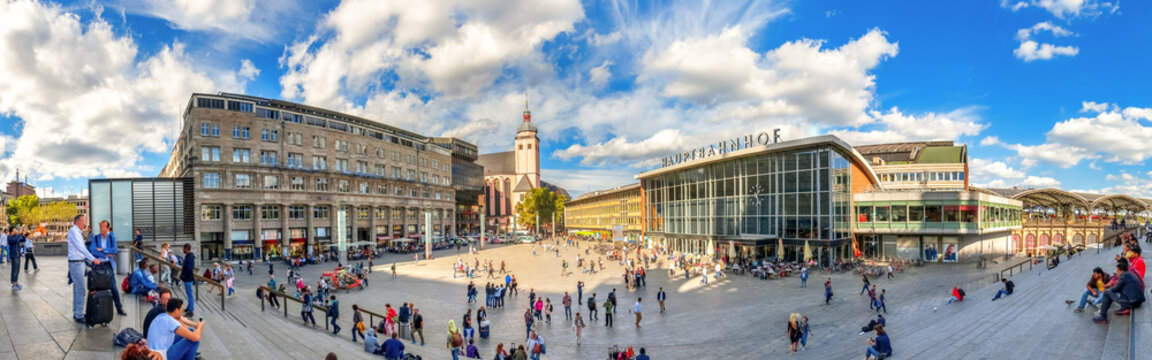 Hauptbahnhof, K&ouml;ln, Cologne, Deutschland 