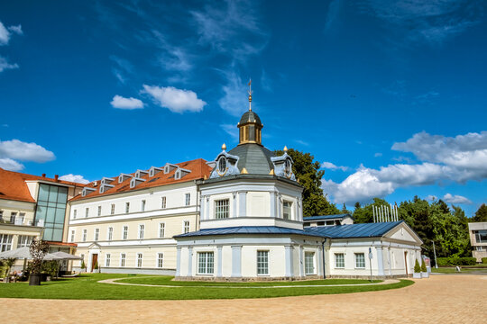 Blue bath, Turcianske Teplice spa, Slovakia
