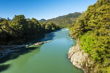 Fotobehang Buller river in New Zealand © Fyle