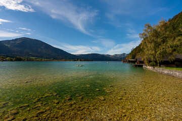 Bürglstein Seerundweg am Wolfgangsee im Salzkammergut