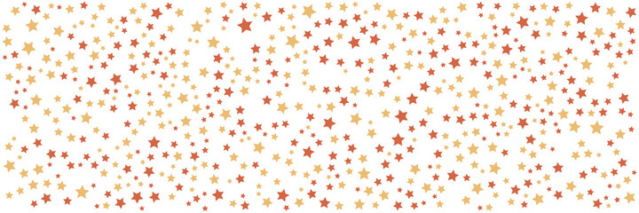 Fototapeta na wymiar Star doodle seamless pattern banner background
