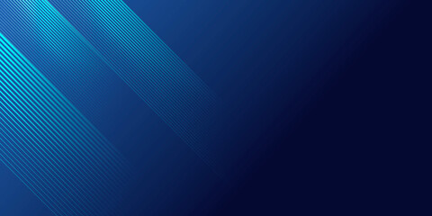 Modern blue abstract geometric technological background. Template brochure and layout design 