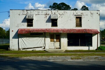 Obraz premium abandoned building with no public owner