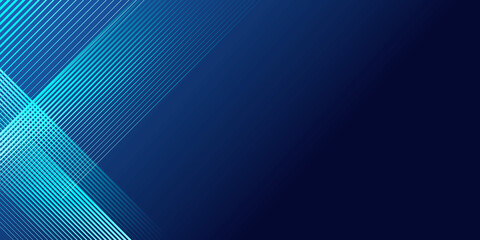 Fototapeta premium Abstract background dark blue with modern corporate concept and blue tosca lights