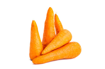 carrots isolated
