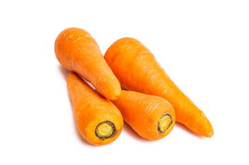 carrots isolated