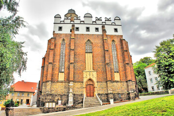 Kościół świętego Jana Ewangelisty w Paczkowie. - obrazy, fototapety, plakaty