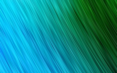 Light Blue, Green vector template with abstract lines.