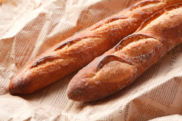 フランスパン（バゲットとバタール）