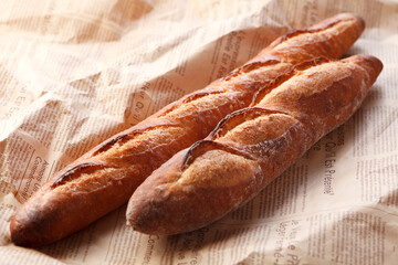 フランスパン（バゲットとバタール）